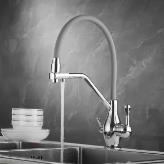 Смеситель для кухни Rose R858 хром